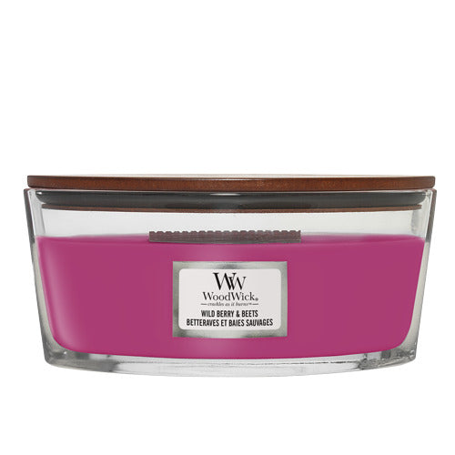 WoodWick Heartwick Flame Ellipse Wild Berry & Beets