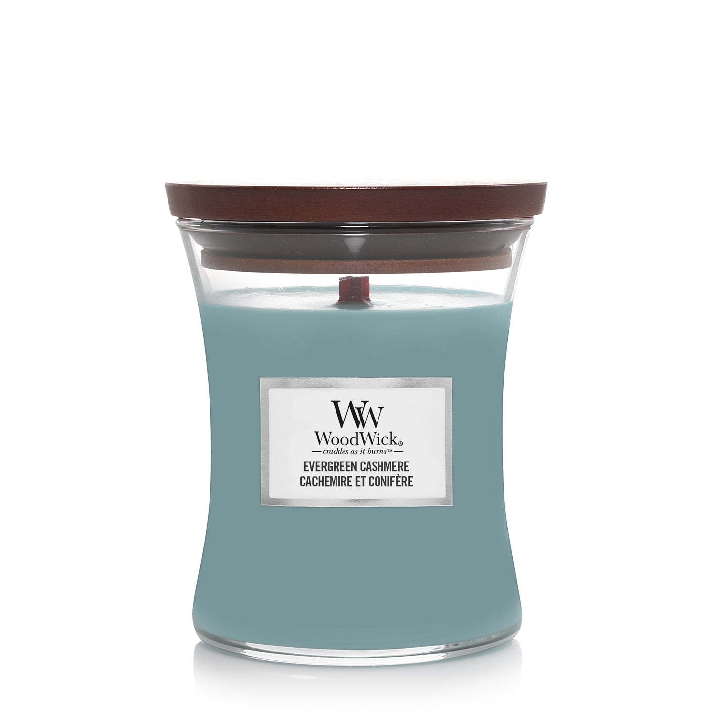 WoodWick Medium Candle Evergreen Cashmere