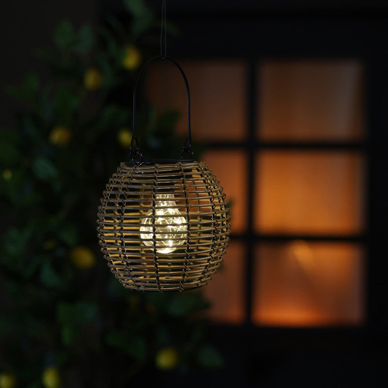 Solar Hanglamp LED Eliya S Naturel
