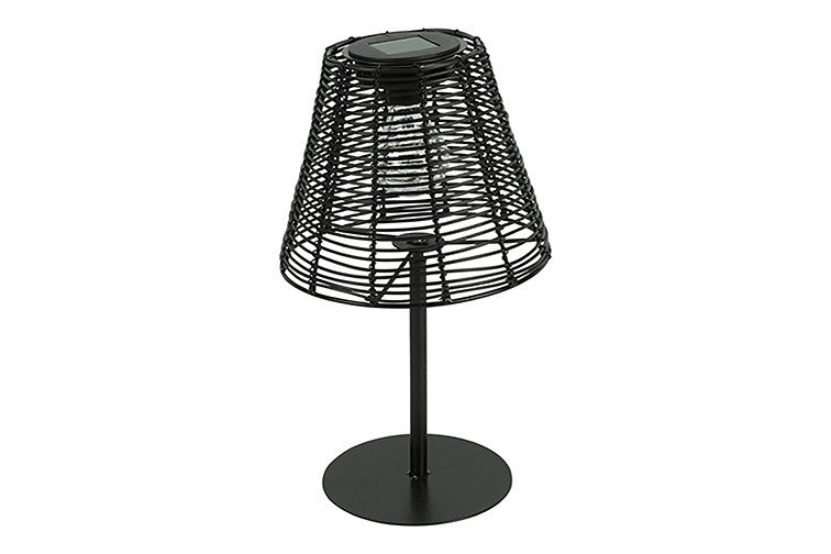 Solar Tafellamp LED Hira Zwart