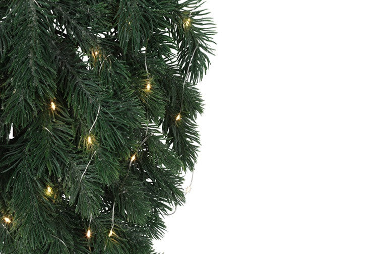 Kunstplant Kersthanger LED Picea Groen
