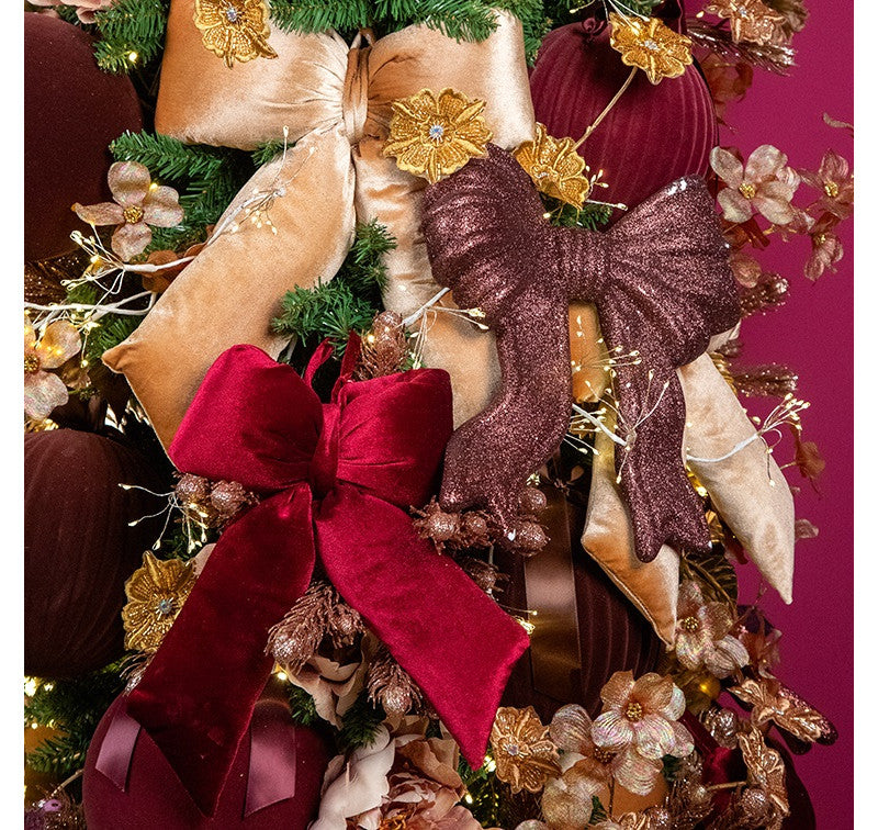 Kerststrik Royals - bruin