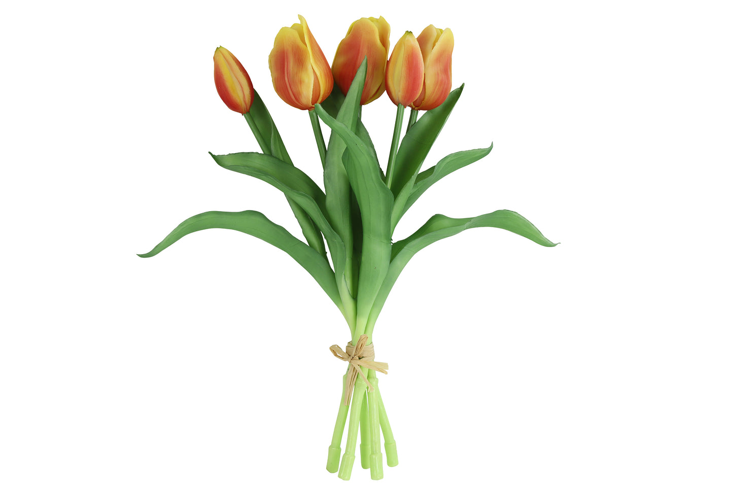 Tulpen Boeket Geel/Fuchsia Kort