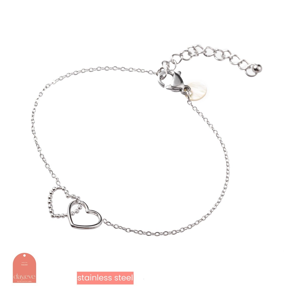 Double Heart Bracelet - RH