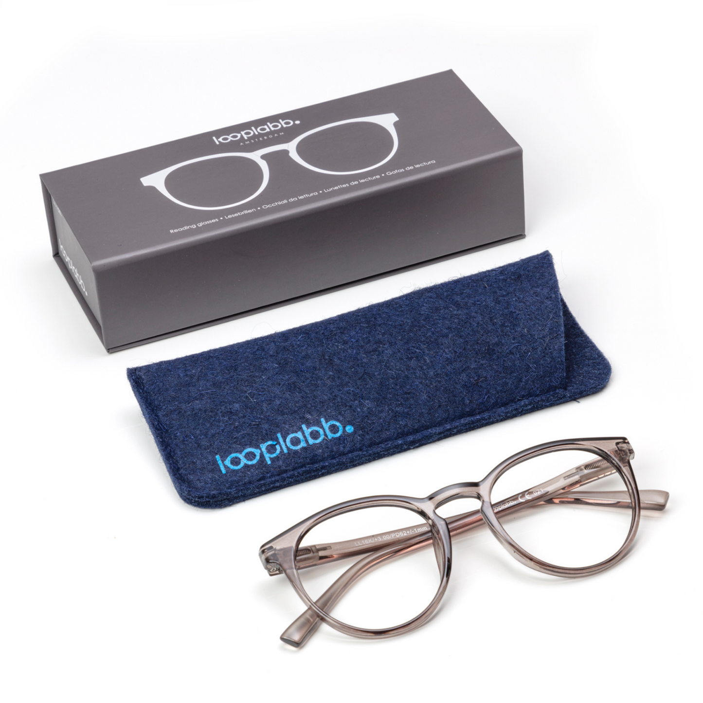 Leesbril Papillon Crystal Black