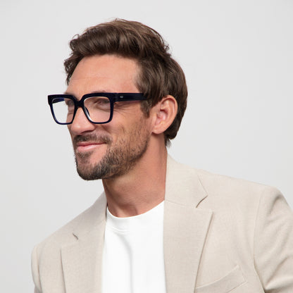 Leesbril Max Marine Blue