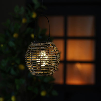 Solar Hanglamp LED Eliya S Naturel