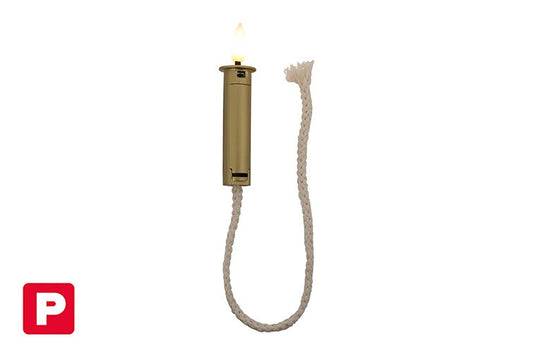 Kurk m/touw LED Lyon goud