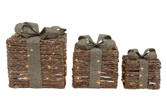 LED Kerstkado Herwig Naturel