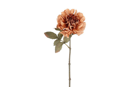 Kunstbloem Dahlia Sibel Lichtbruin
