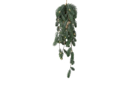 Kunstplant Kersthanger LED Picea Groen