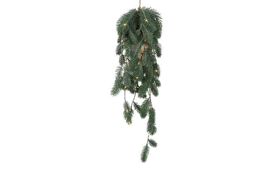 Kunstplant Kersthanger LED Picea Groen