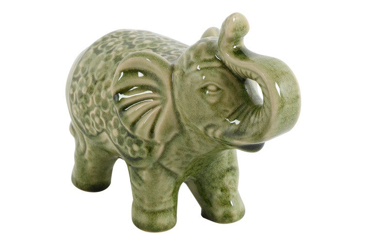 Olifant Fabio L donkergroen