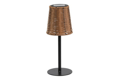 Solar TafelLamp op voet Onora bruin