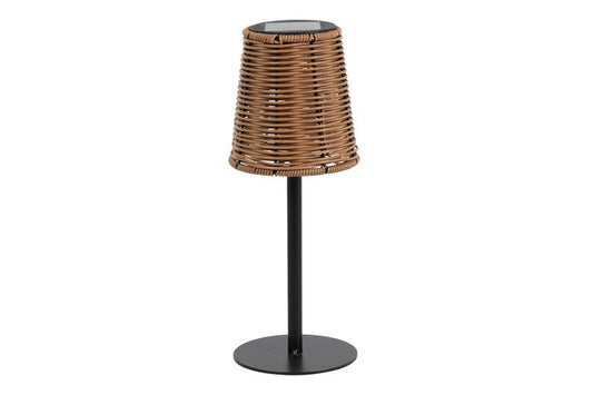 Solar TafelLamp op voet Onora bruin