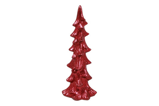 Decoratieve kerstboom Floris - cerise