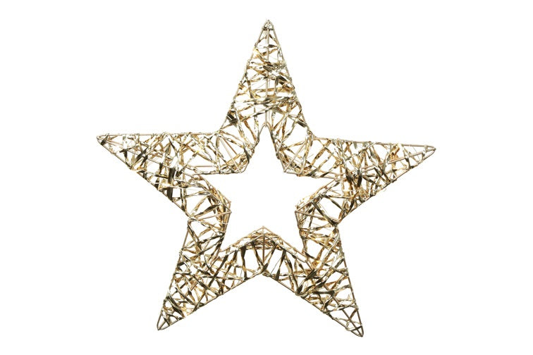 LED kerstster Dany - goud