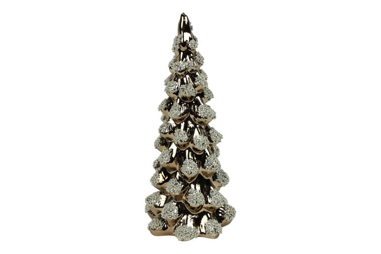 Decoratieve kerstboom Luke - bruin