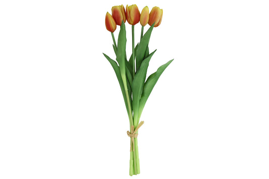 Tulpen Boeket Geel/Fuchsia Lang