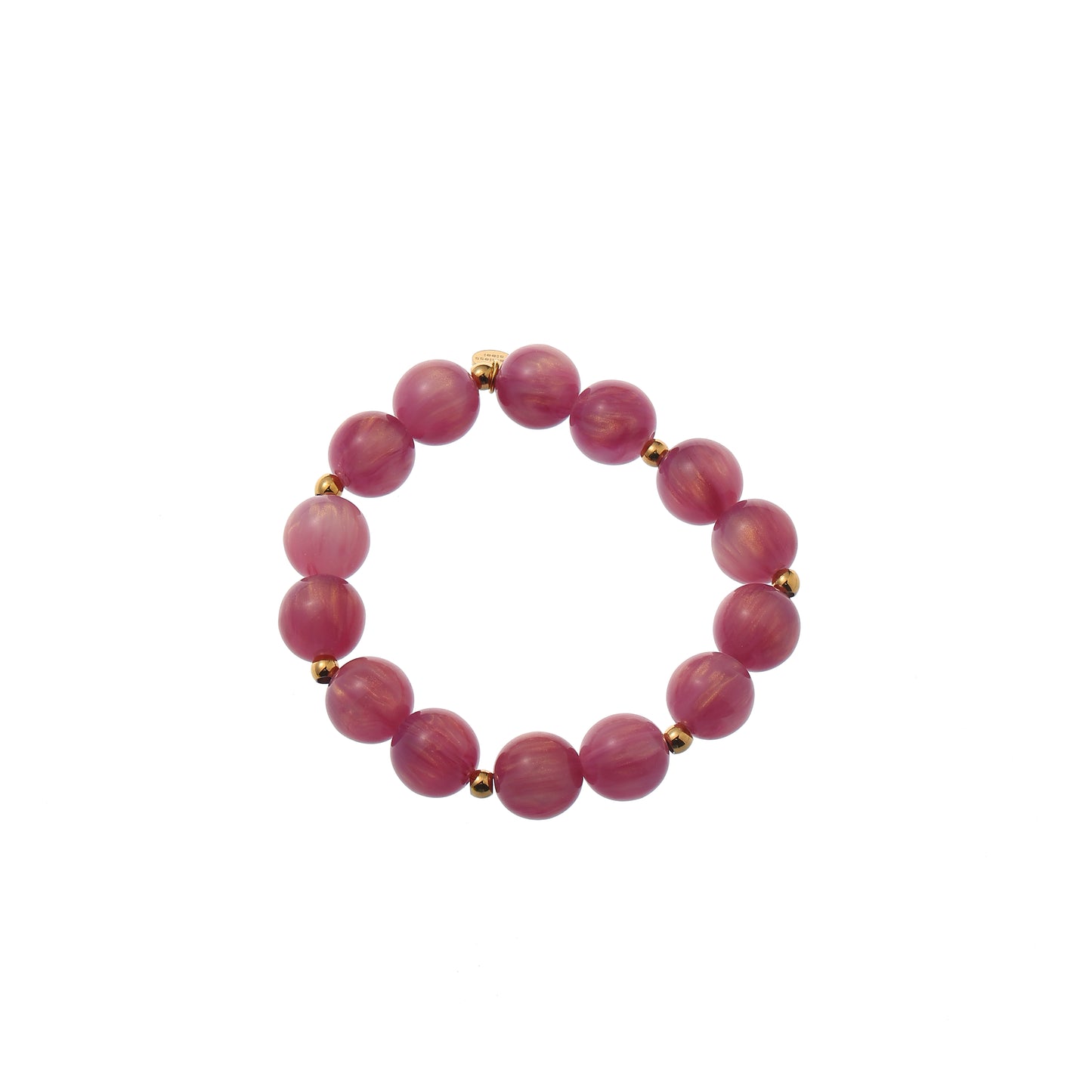 Glamour Stones Bracelet - 14K Rasberry
