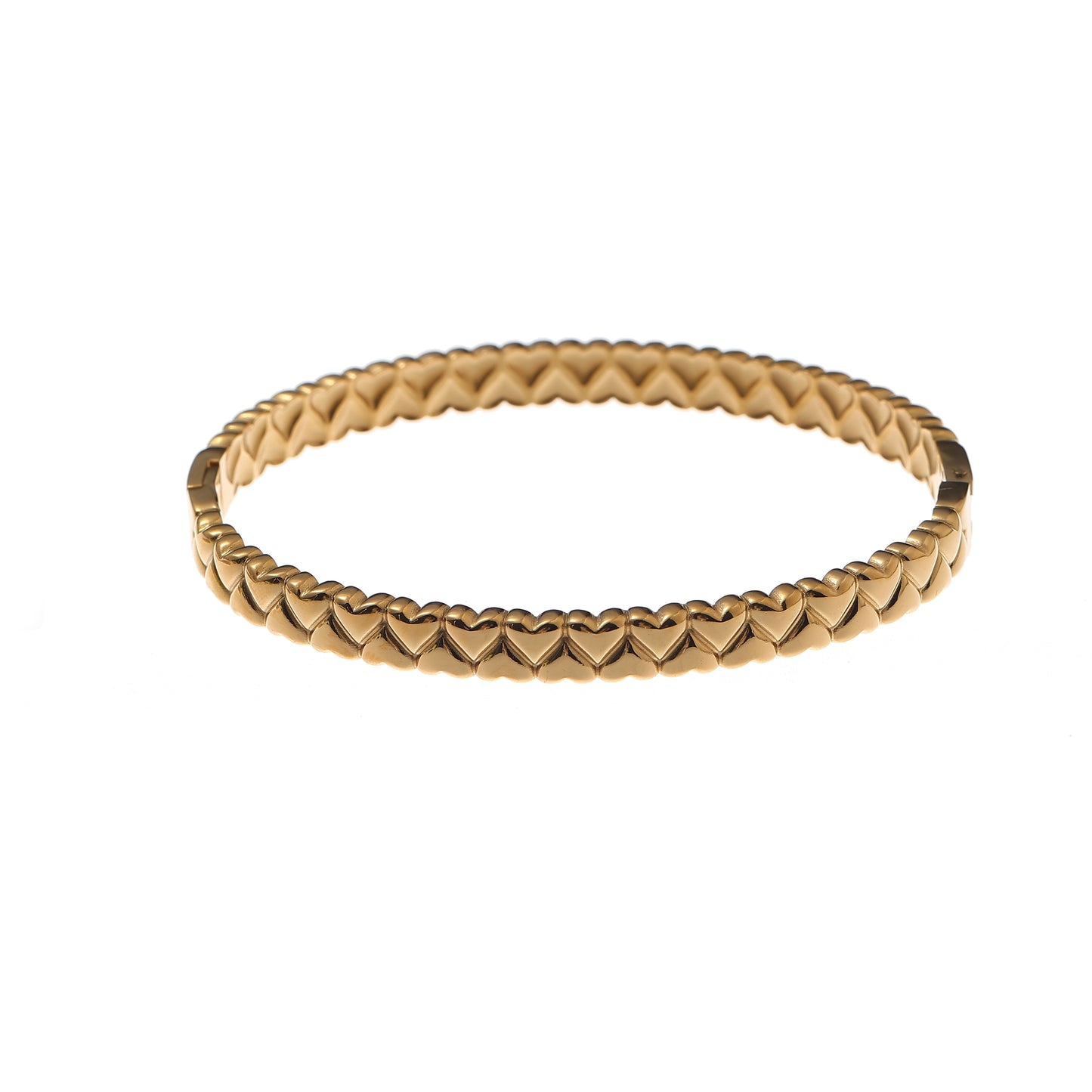 Lots of Hearts Bangle - 14K