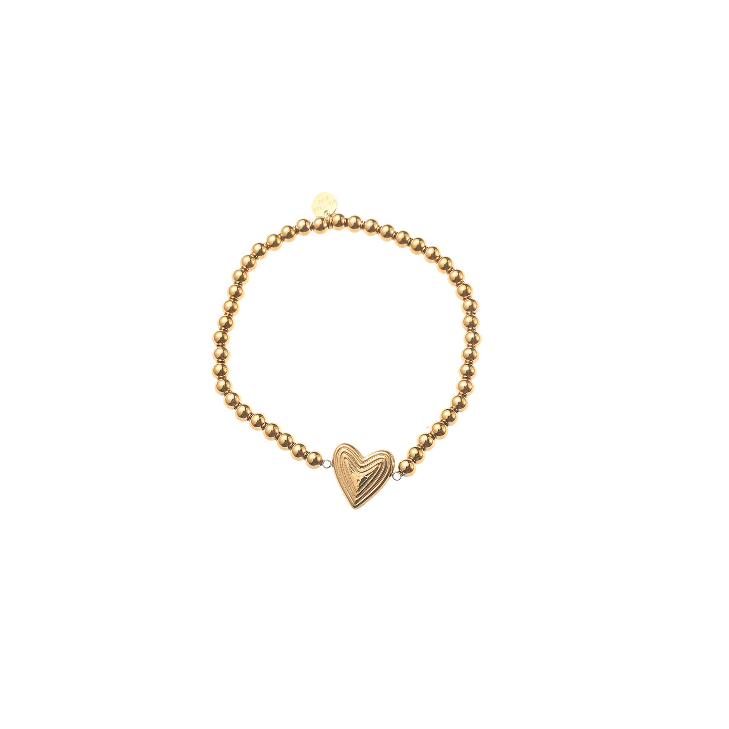 Hearts Balls Bracelet - 14K