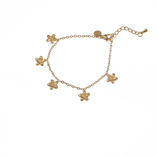 Daisies Bracelet - 14K
