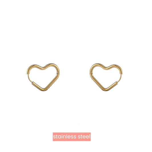 Heart Ring Big - 14K