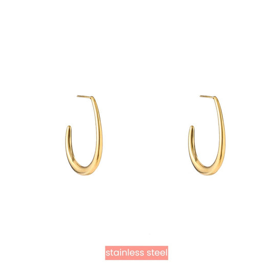 Elegant Hoop -14K