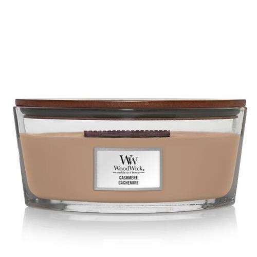 WoodWick Heartwick Flame Ellipse Cashmere