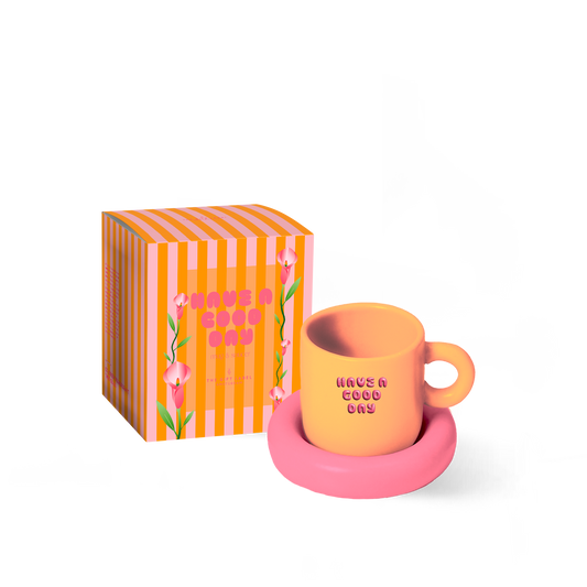 Mug & Saucer - Have A Good Day