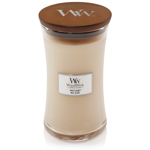 WoodWick Large Candle White Honey