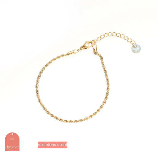 Twisted Bracelet - 14K